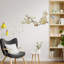 White Magnolia Floral Wall Sticker-686278625