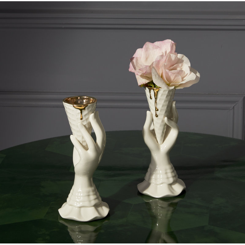 Gilded Muse I-Scream Vase