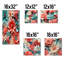 Ensemble de 5 impressions sur toiles tropicales-103333692