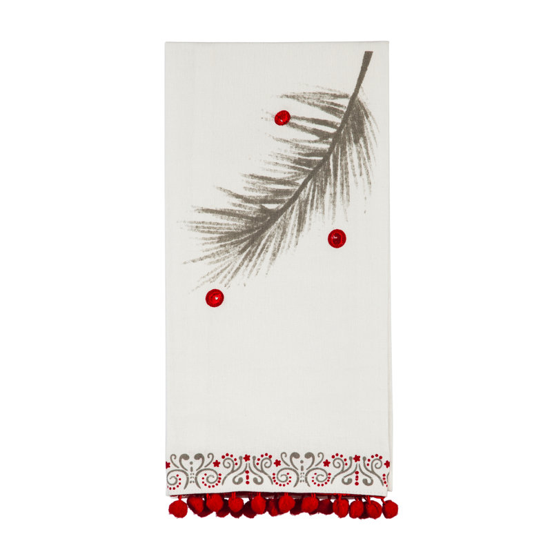 Ensemble de 12 serviettes à thé Yuletide