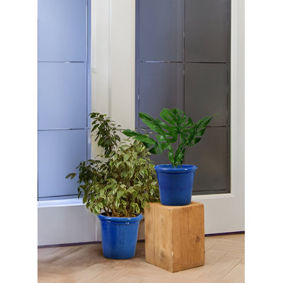  Pot à fleurs en céramique Azura Blue