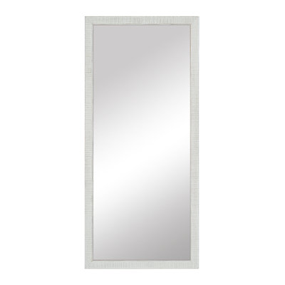 Hancock Collection, Full Length Mirror, Ideal Dressing Room Mirror, True Reflections Glass, Wood Frame,  Lean Against Wall or Wall-Mounted