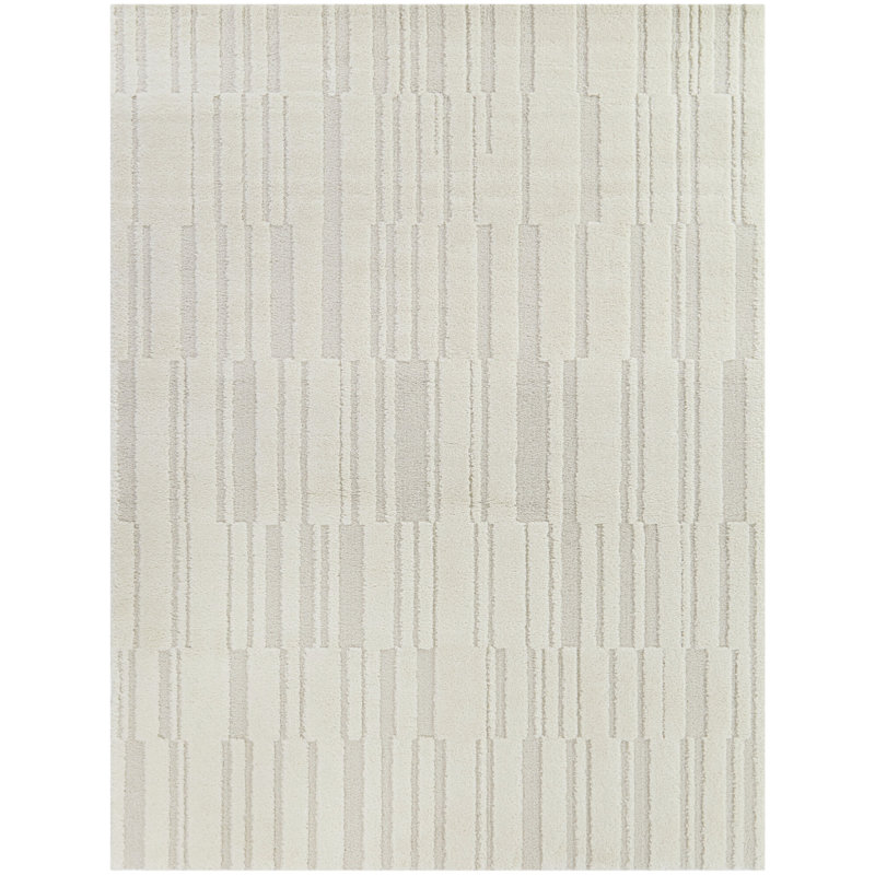 Tapis crème Auner, Rectangle 5 pi 3 po x 7 pi