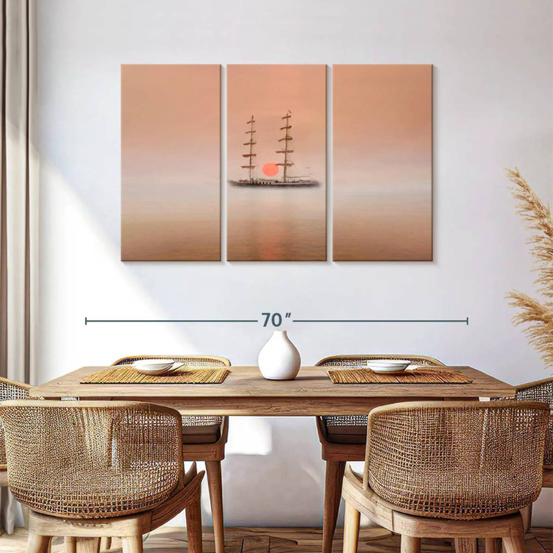 Mehar Dawn Over The Yard Arm, 36" H x 57" W