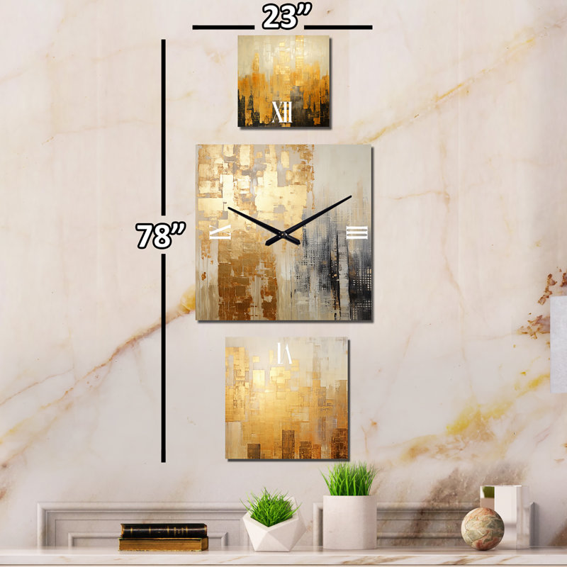 Macquarrie Metal Wall Clock