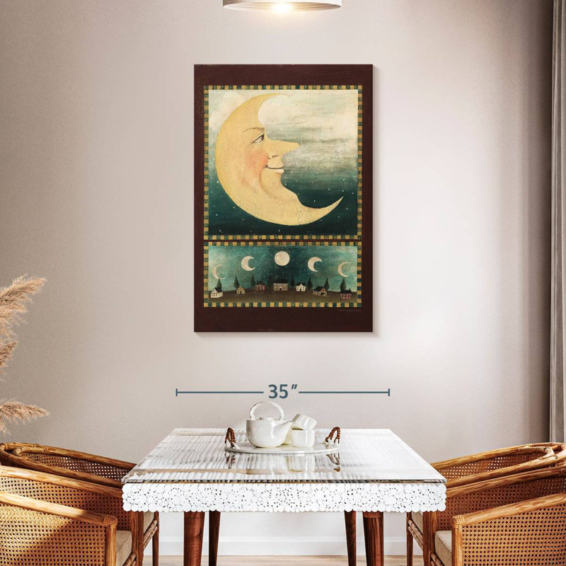 Oberle Moon Cycles, 45" H x 30" W
