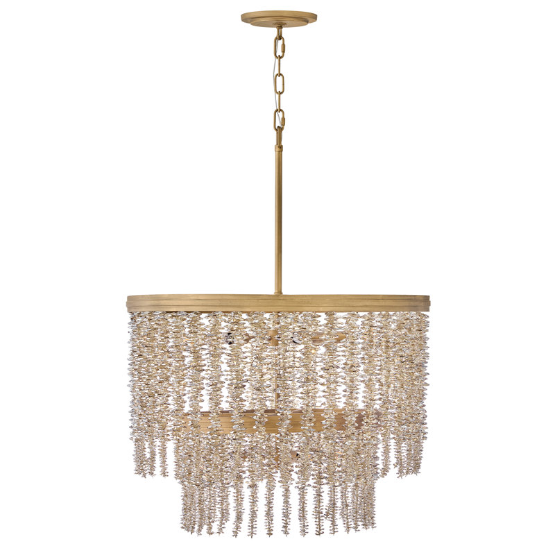 Fredrick Ramond Rubina Medium Convertible Chandelier, 10 Lights