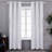 Sliver Wave Printed Room Darkening Blackout Curtains (Set of 2)-2051997815-2051997806
