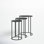 Addie Iron Nesting End Table