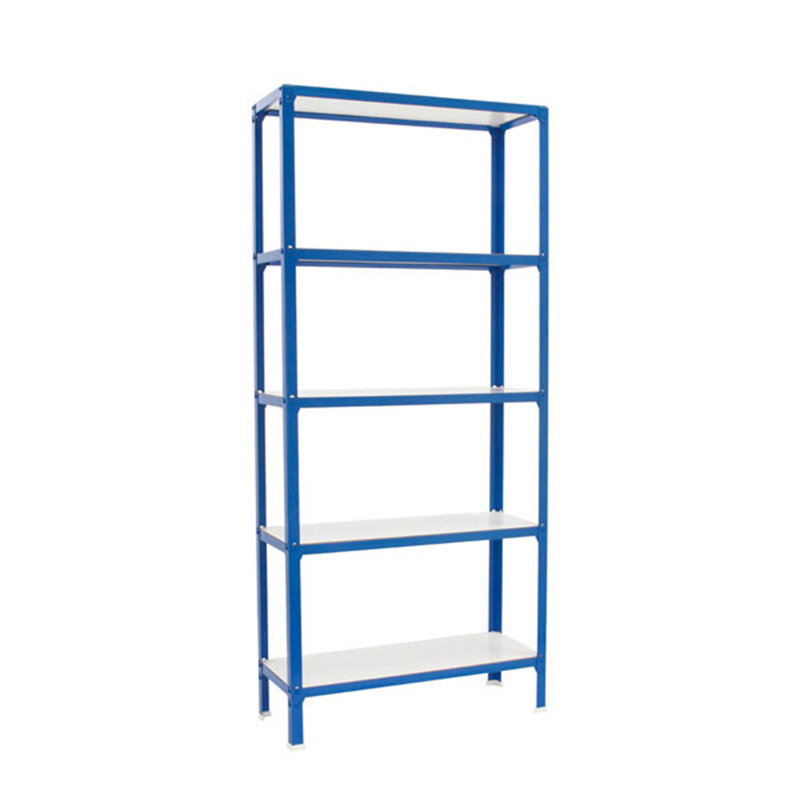80 cm W Steel Shelving Unit, Blue