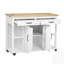 Extendable Kitchen Island with Dining Table, Internal Storage, and Power Outlets for Modern Kitchens