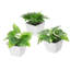 10.4cm Faux Foliage Plant in Pot