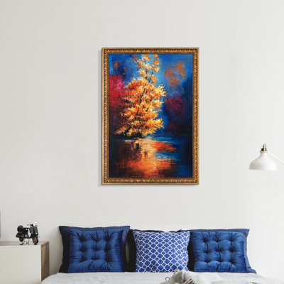 Reproduction d'art sur toile, "River reproduction" par Justyna Kopania