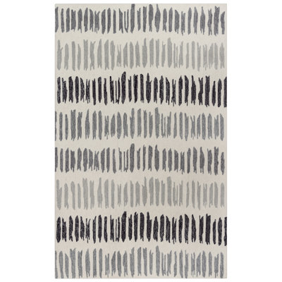 Wool Striped Indoor Rug