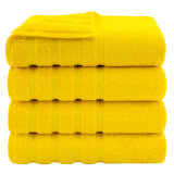 Ensemble de serviettes de bain turques de luxe 100% coton 4 pièces Edison Collection