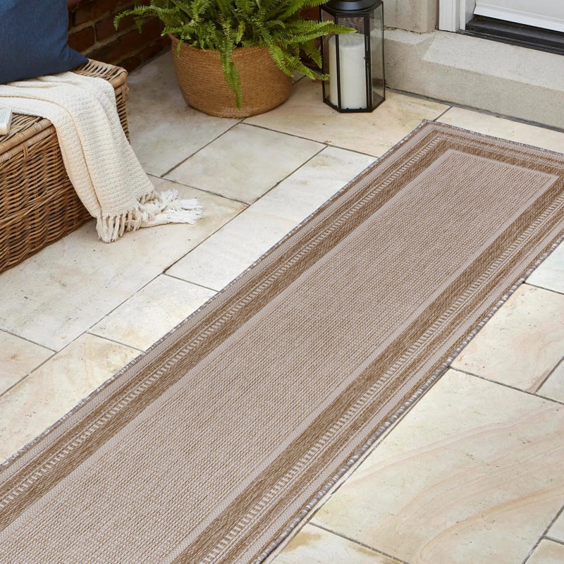 Tapis d'intérieur / extérieur Kaliee Classic, Tapis de couloir 2 pi x 7 pi 10 po