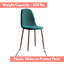 Chaise rembourrée en velours Sera-1268905766