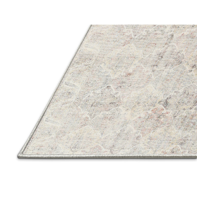 Tapis traditionnel beige clair Utta, Rectangle 2 pi x 3 pi
