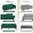 Wallasse 78'' Velvet Reclining Sleeper Sofa-910448318