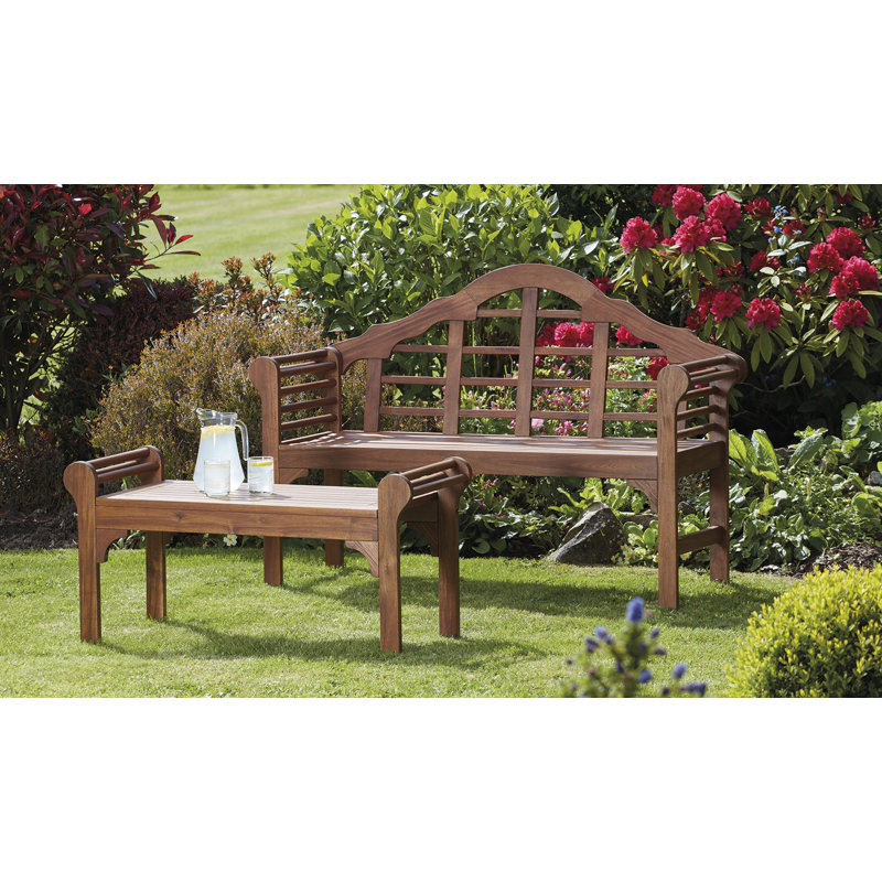 Skeens Solid Wood Acacia Outdoor Bench