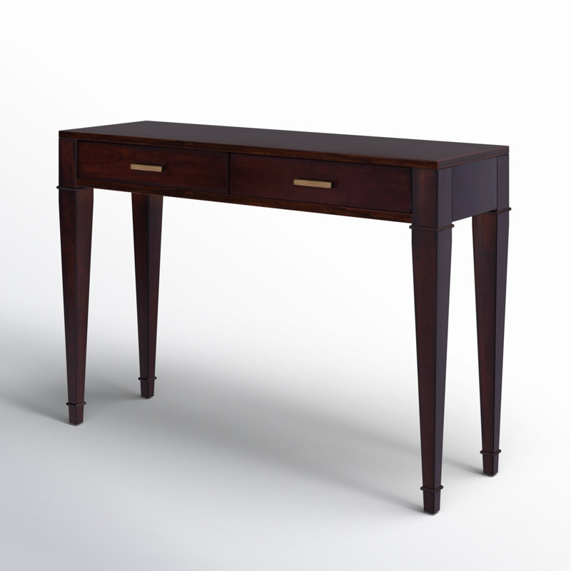 Fayra Mazekine 45" Console Table, Dark Cherry