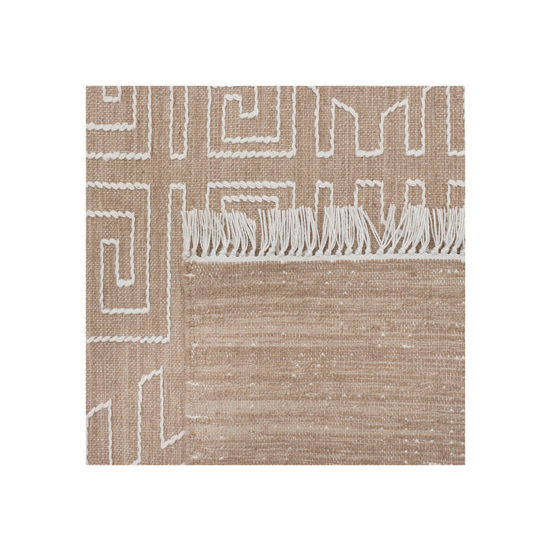 Sayulita Southwestern Area Rug in Heathered Natural/Ivory, Runner 2'6" x 12'