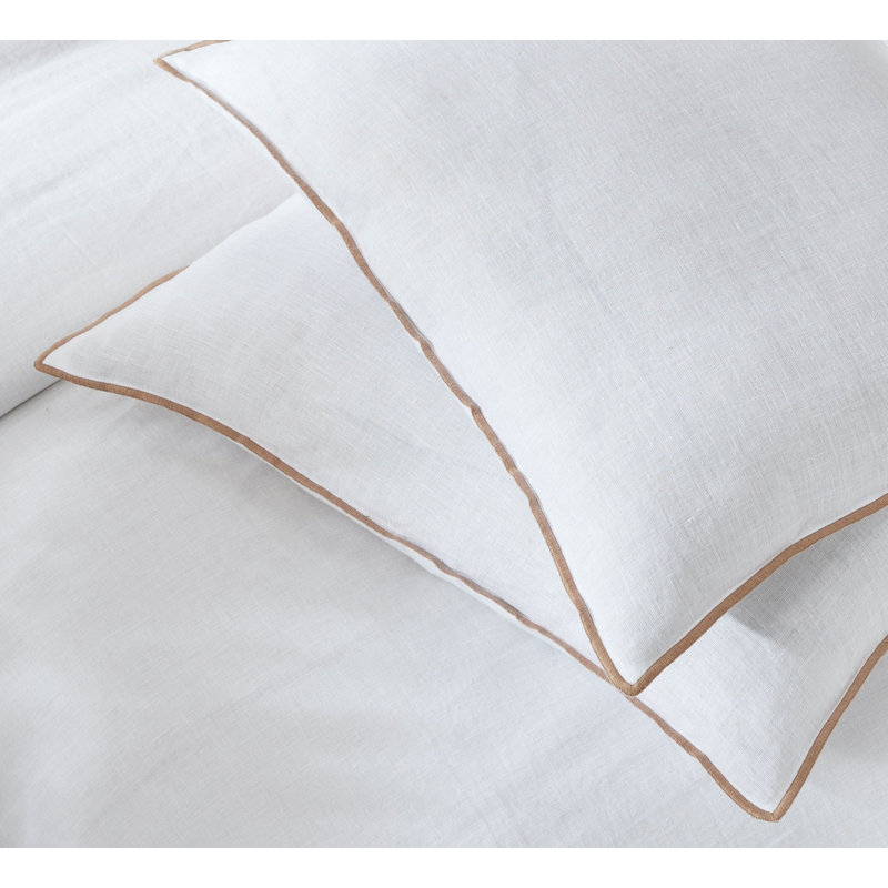 Tora Linen Duvet Cover, Queen Duvet Cover, Natural
