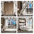 Modern Queen Size Murphy Bed, Hidden Foldable Wall Cabinet Bed-698669992