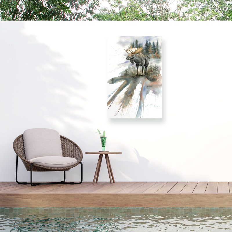 Toile d'extérieur Dave Bartholet Woodland Majesty, H 30 po x l 47 po