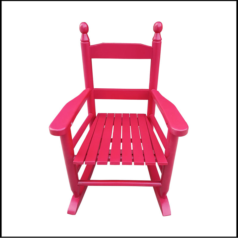 Ceona Outdoor Adirondack Chair, Rose Red