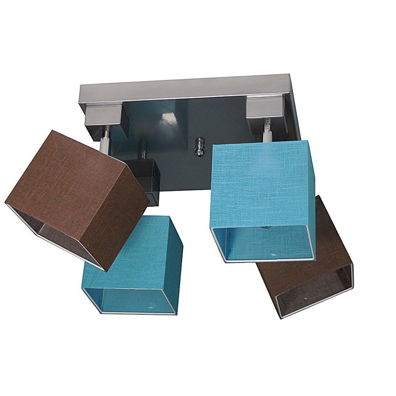 Partee Spotlight, Wenge, Turquoise and brown