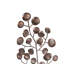 Faux Artificial Leaf Spray Set of 6 28" x 7.5" x 0.8" Copper