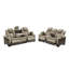 Canapé inclinable en cuir 87,5 po avec accoudoirs carrés en cuir respirant avec lampes de lecture et table rabattable-414220080