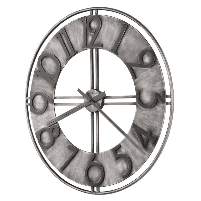 Metal Analog Wall Clock