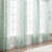 Geometric Semi Sheer Rod Pocket Curtain Panel-13174982-13174970