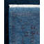 Overdyed One-of-a-Kind 4' 1" X 6' 4" Hand Knotted Area Rug