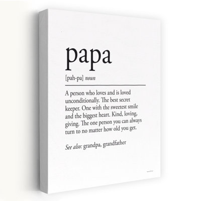 Papa, définition, art contemporain abstrait
