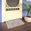 Fish Blue Coastal Doormat