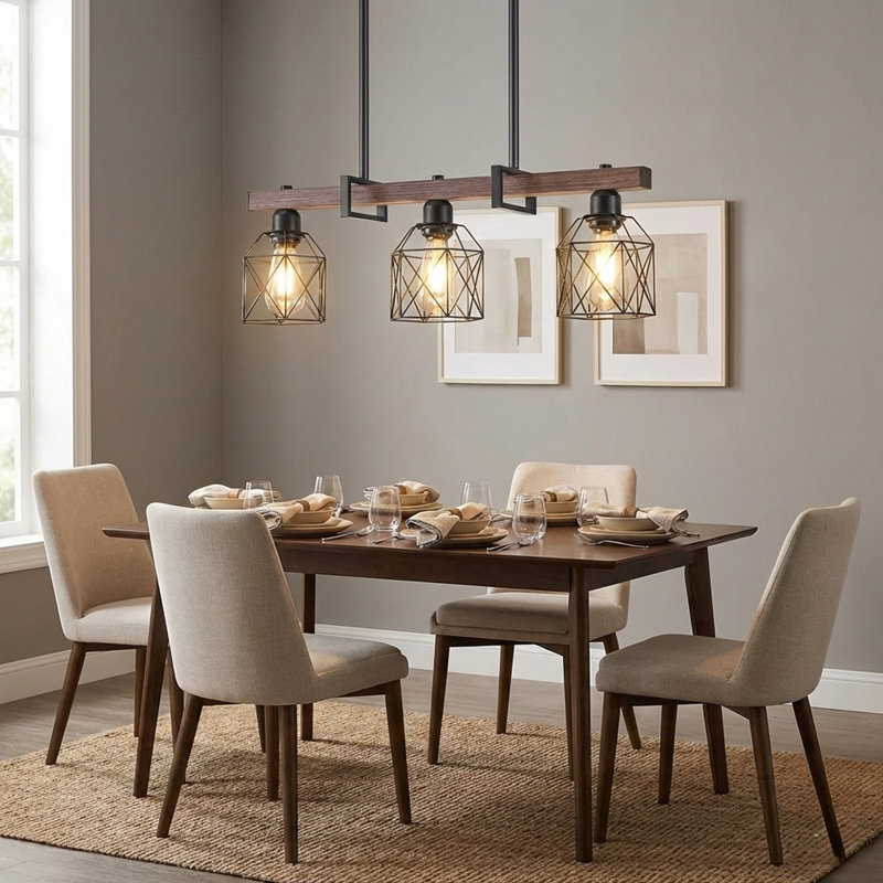Lustre 3 lumières Modern Modern
