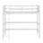 Wood Loft Bed With Ladder-533479509