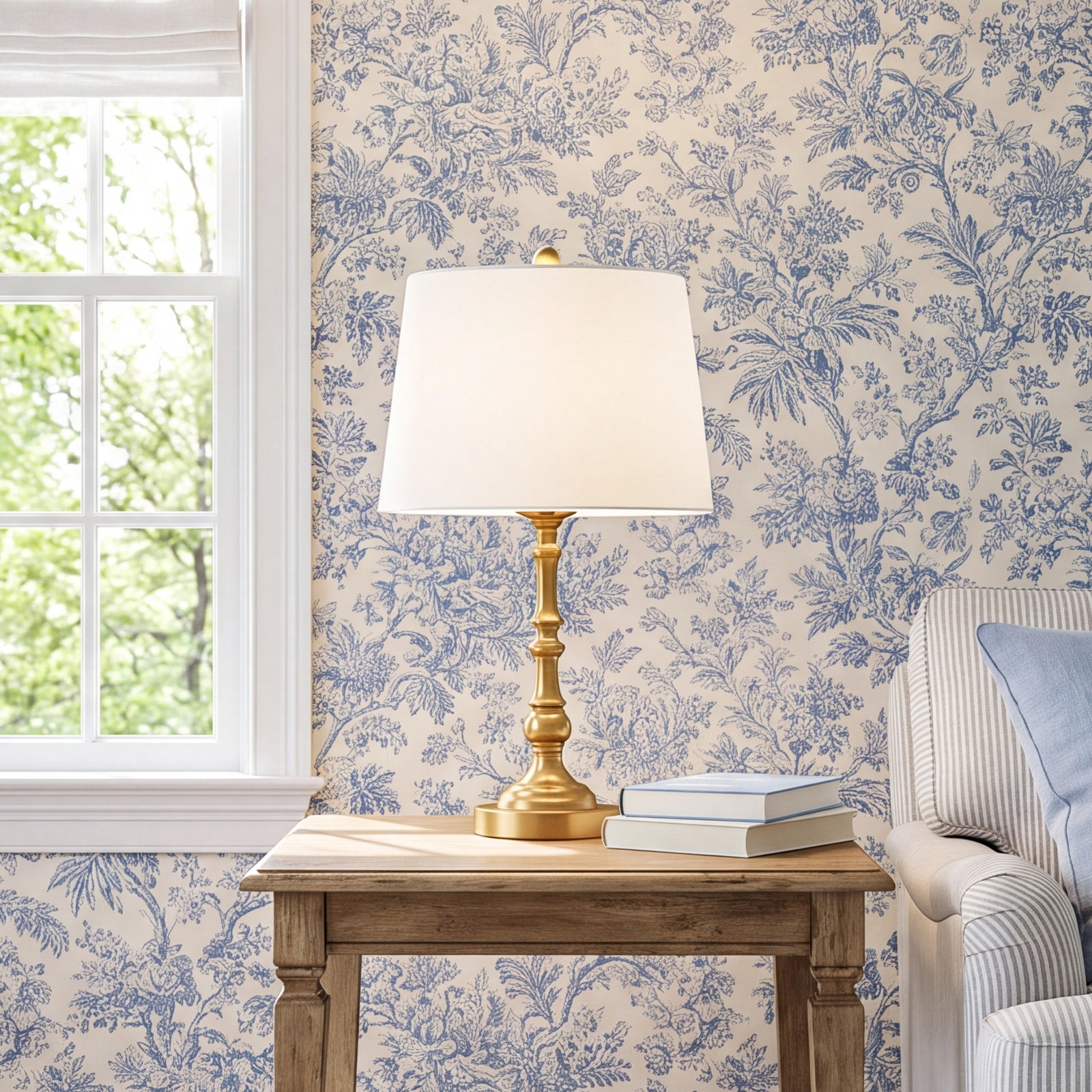 Linen Desk Lamp