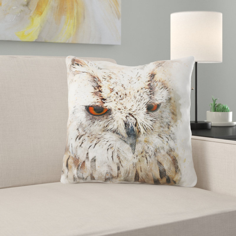  Coussin Bird, Microsuède, Intérieur