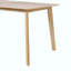 Retro Dining Table, Kitchen Room Table For 6, Minimalist Rectangular Dinette Table For Dining Room And Kitchen, Rubberwood Legs