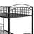Twin Over Twin Metal Bunk Bed-1830513677