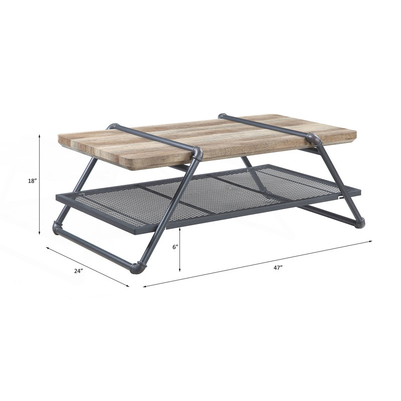 Table de salon, table basse rectangulaire