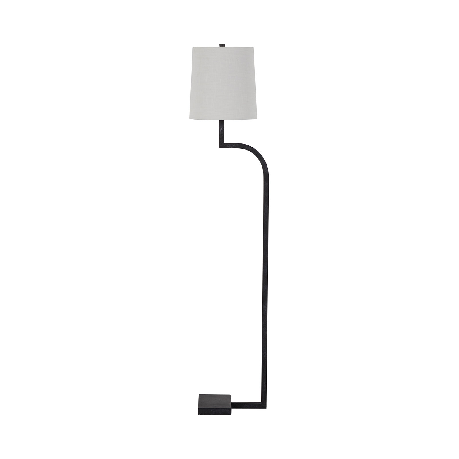 Hawthorne 53" Floor Lamp, Rusty Black, 100 W