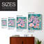 Impression encadrée Floral Radiance II - bois massif-358599554-358599558