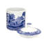 Spode Blue Italian Storage Jar 7.5"