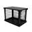 Ansel Decorative Pet Kennel with Wooden Protection Cover, Divider Insert-1082908756-1082908759