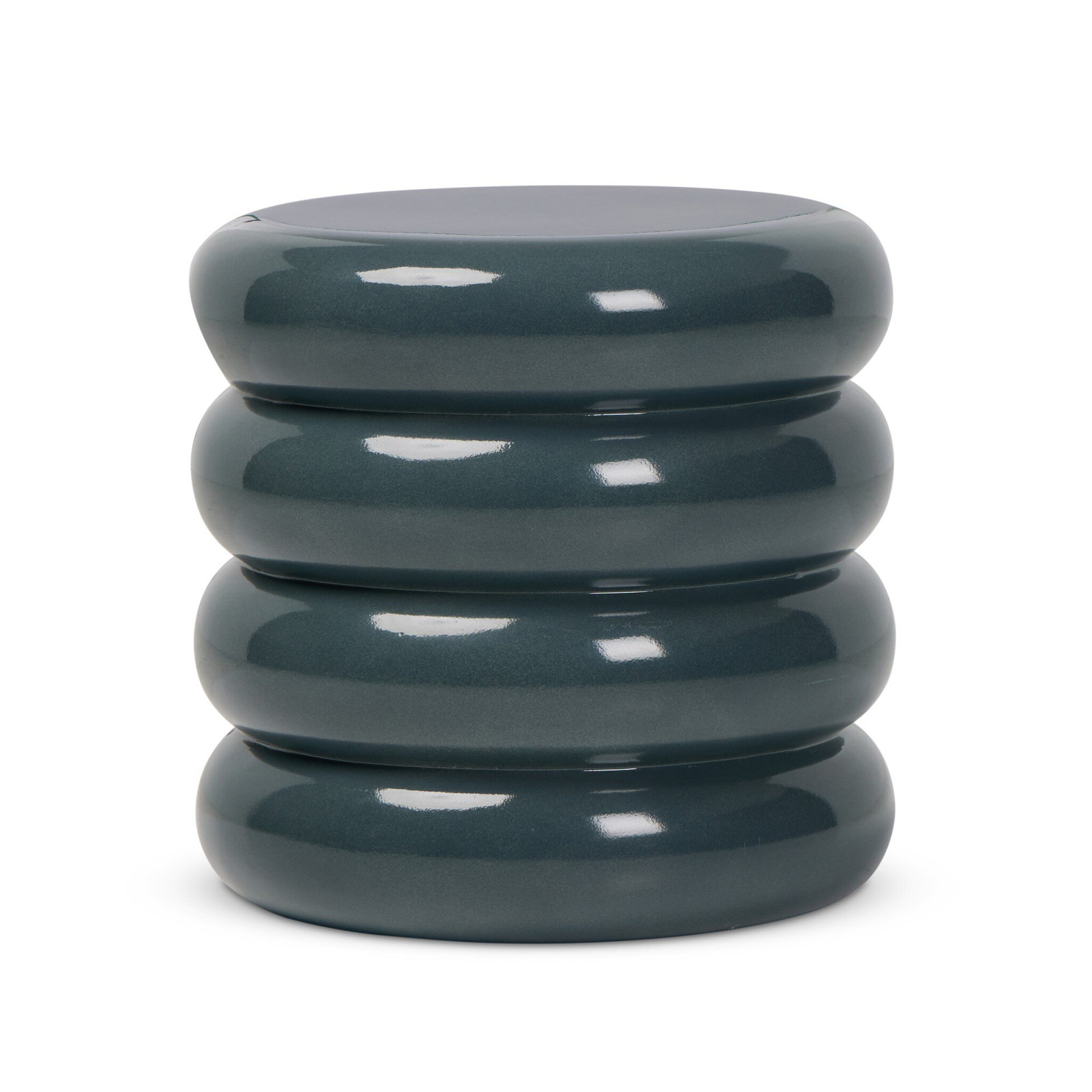 Artesia End Table, Smooth Slate Concrete
